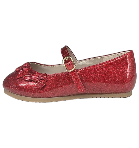 07037 Girls Butterfly Ballerina shoe