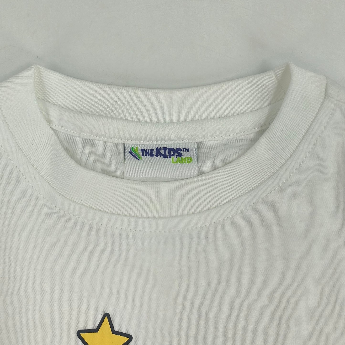 The Kids Land Boys Girls Cotton T-Shirt Unisex Kids Casual Tee with Graphic Star